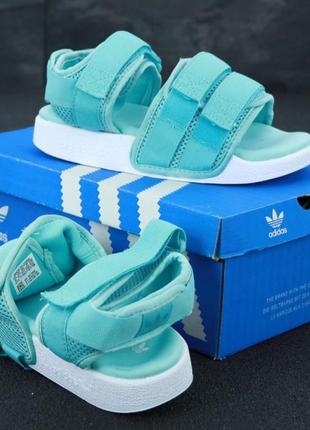 Сандалі жіночі adidas sandals літні світлі босоніжки жіночі босоніжки3 фото