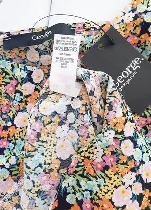 Красивая блузка в цветочный принт george7 фото