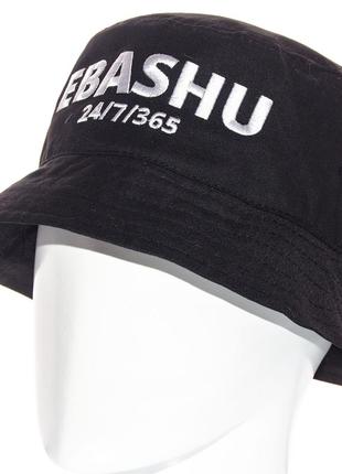 Модная панама для весенне-летнего периода черная