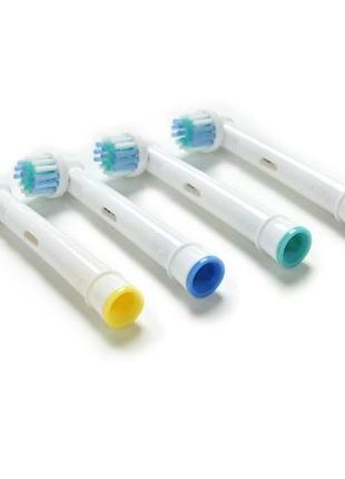 Насадки для щетки oral-b eb-17p  (4 штуки) для электрической зубной щетки3 фото