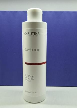 Тонік для обличчя "очищення та баланс"

christina comodex purify&balance toner1 фото