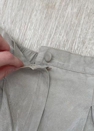 Короткие шорты xs на весну лето под замш винтаж3 фото