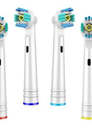 Насадки для oral-b eb-18p(4 штуки) для електричної зубної щітки2 фото