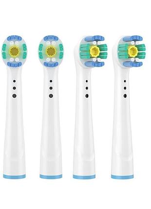 Насадки для oral-b eb-18p(4 штуки) для електричної зубної щітки
