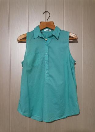 Блуза сорочка без рукавів1 фото