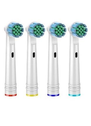 Насадки для oral-b eb-28p(4 штуки) для електричної зубної щітки6 фото