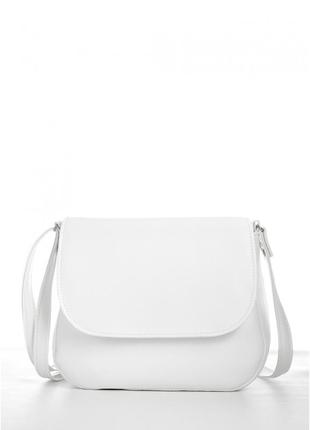 Жіноча сумка біла кросбоді10 фото