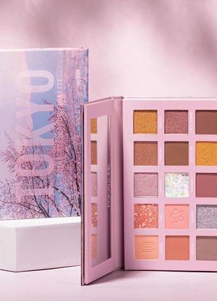 Focallure 15 pan eyeshadow go travel palette палетка теней для век 15 оттенков