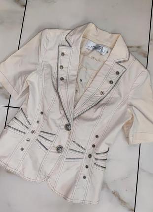 Классический стильный костюм-комплект 3в1 пиджак-юбка-штаны xs (34-36)6 фото