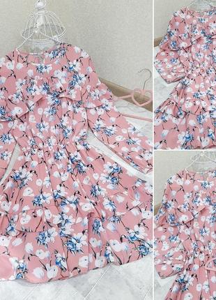 Летнее платье в цветок🌺очень шикарно смотрится🔥