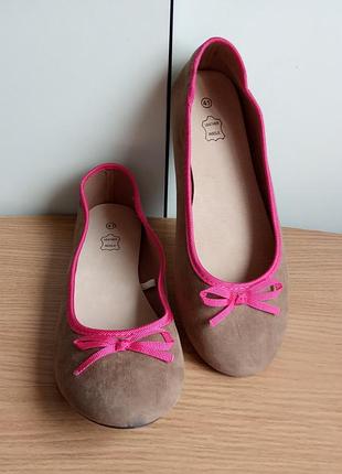 Балетки 40 р. 25,9 см in extenso стелька натуральная кожа