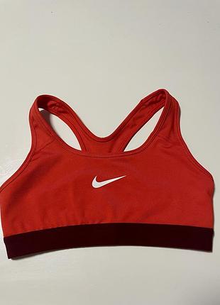 Топ бра nike dri-fit xs