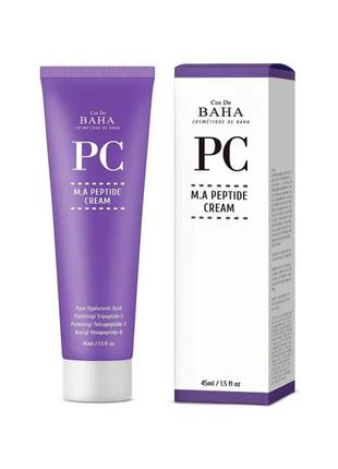 Антивозрастной пептидный крем для лица cos de baha m.a. peptide cream, 45 мл