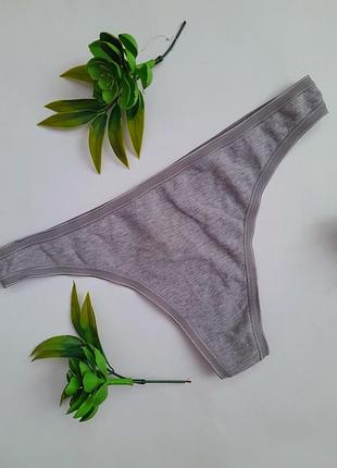 Gap базовые котоновые трусики стринги m l 38 40 10 12