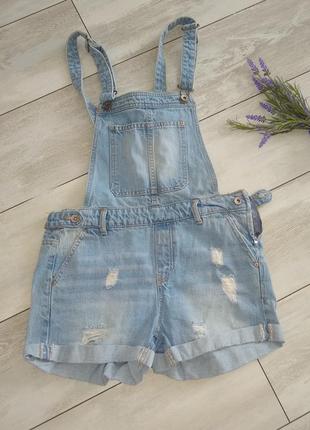 Комбез джинсовый