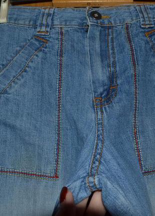 Лёгкие летние джинсы фирмы midimod sports  wear ( турция) для мальчика 7-8 лет4 фото