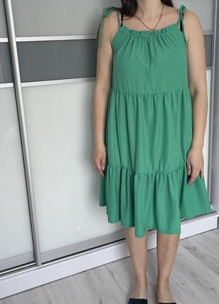 Ярусное платье