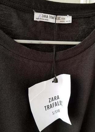 Zara черная базовая футболка топ5 фото