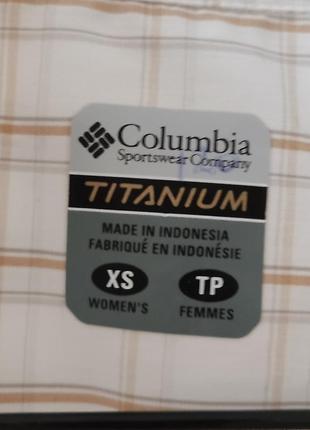 Продам женскую рубашку columbia titanium xs2 фото