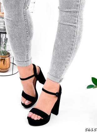 Босоніжки жіночі екозамша