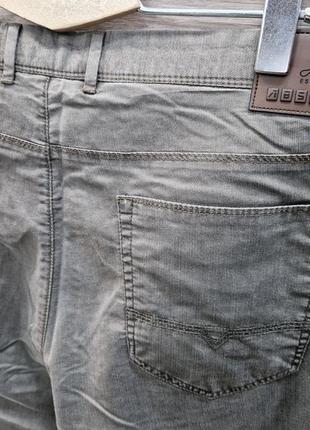 Брюки мужские в джинсовом фасоне лето ☀️ (увеличенных размеров)5 фото