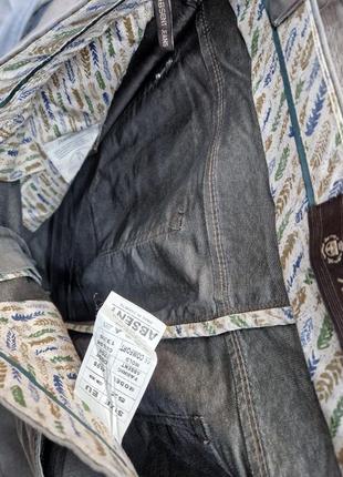 Штани чоловічі в джинсовому фасоні літо ☀️ (збільшених розмірів)7 фото