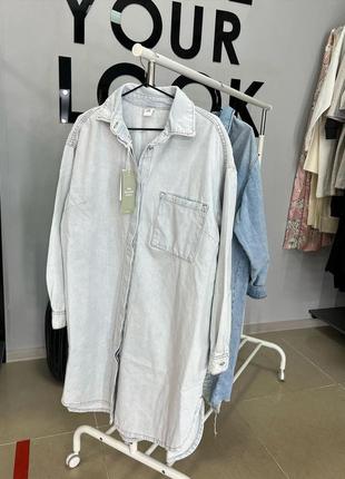 Джинсовое платье h&amp;m