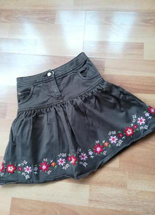 Шикарная юбочка джинсовая oliver