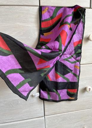Чистый шелк без примесей шелковый шарф шелк яркий сумочный шейный аксессуар