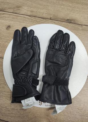 Highway 1 мотоперчатки xs р малий розмір жіночі або ж дитячі чорні шкіряні мото рукавиці кожаные перчатки