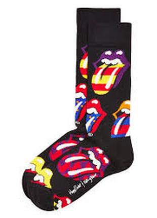 Яркие носки happy socks rolling stones