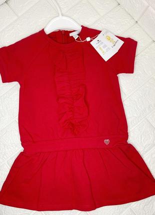 Красное платье на девочку фирмы ovs