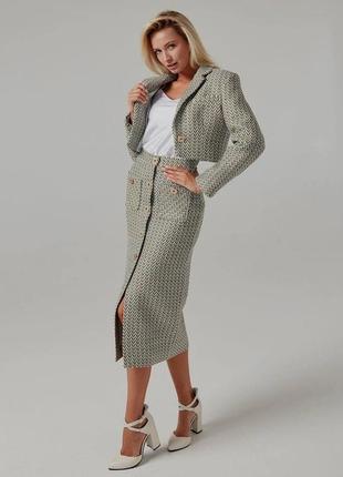 Костюм твід розмір л