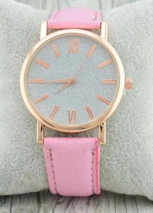 Женские часы на руку розовые