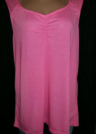 Тонкая трикотажная майка