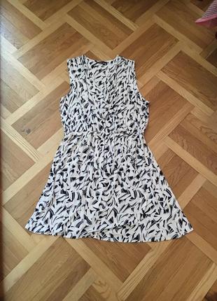 Батал большой размер легкое летнее платье платьице натуральное плаття сукня3 фото