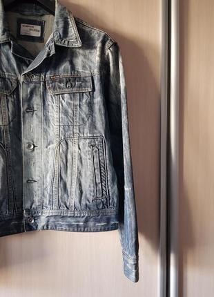 Актуальна вінтажна ждинсова куртка energie