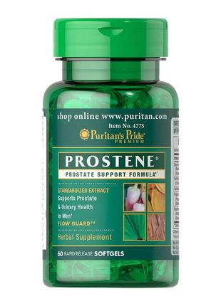 Вітаміни для підтримки простати puritan's pride prostene prostate support formula 60 капс.