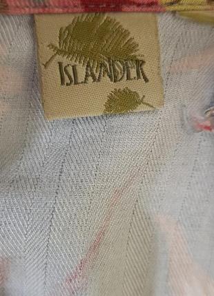 Платье сарафан цветное "islander" хлопковое на бретелях (сша)9 фото