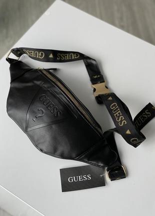 Бананка guess /сумка на пояс/сумка через плечо/дорожная/мода