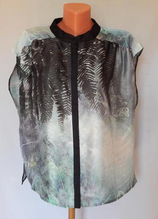 Блуза свободного кроя full circle(размер 40-42)