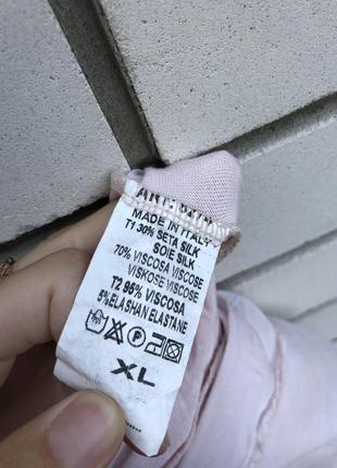 Шелковая юбка миди (для беременных) италия5 фото