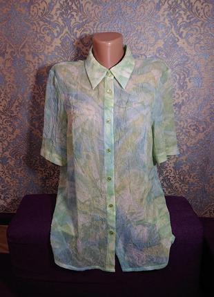 Блуза жіноча літнє блузка блузочка розмір 46/48/50