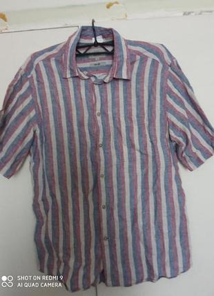 Льняная рубашка