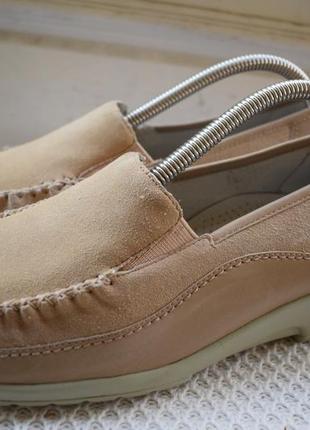 Кожаные туфли мокасины слипоны jenny by ara р.8 р.41 р. 42 27 см1 фото