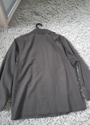 Актуальный стильный легкий безподкладочный пиджак свободный, wilken elegance,  p. 42-449 фото