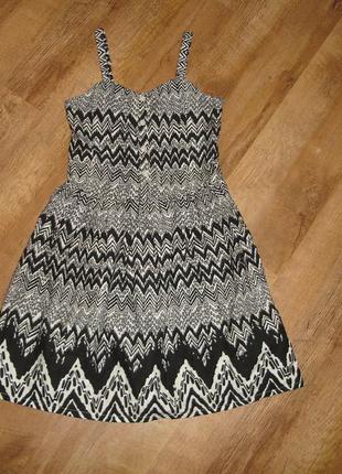 Хлопчатый сарафан на 11-12 лет