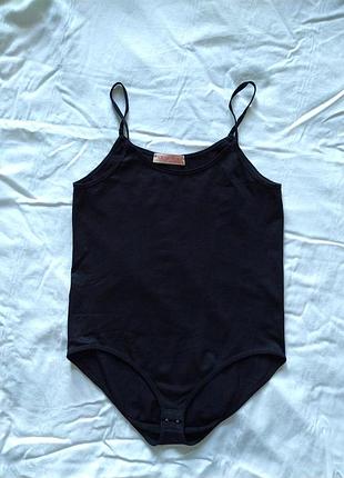 1+1=3 чорне боді crisp