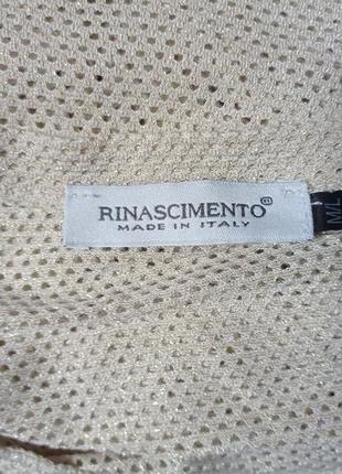Rinascimento напівпрозора(сітка) футболка,р.m/l,італія4 фото