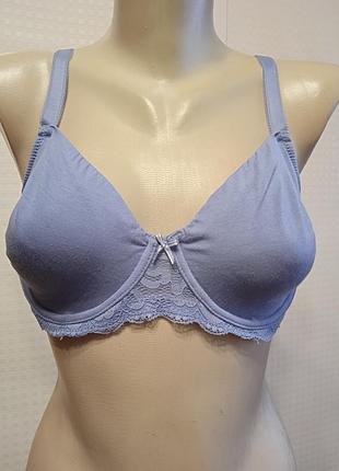 Бюстгальтер трикотажный ,мягкая чашка, на косточке eur 80c